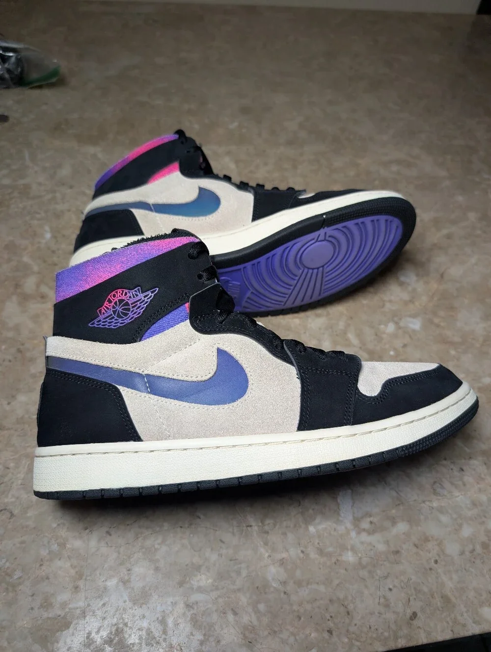 Nike Jordan 1 High Zoom Comfort Paris Saint -Germain High Zoom Men's Size 10.5